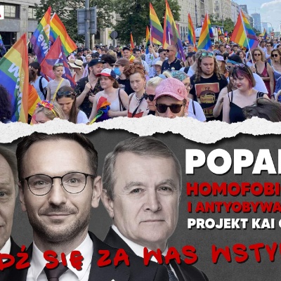 PiS pod rękę z homofobiczną Kają Godek